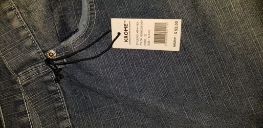Nwt Men Krome Jean's size 52x32