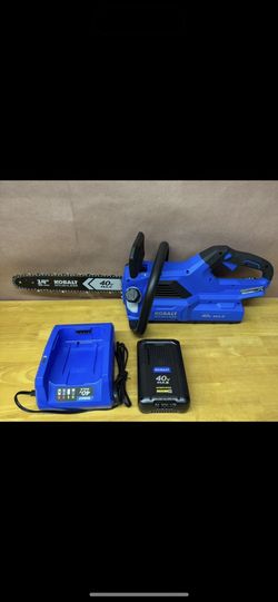 Kobalt Brushless Gen4 40-volt 14-in Battery Operated Chainsaw