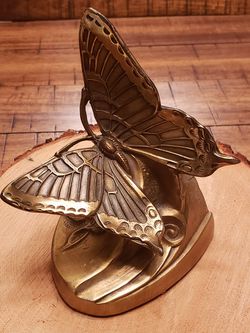 Vintage PM Craftman butterfly bookend