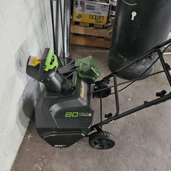 80 Volt Electric Snow Blower