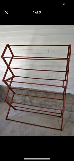Wooden Air Clothes Rack
