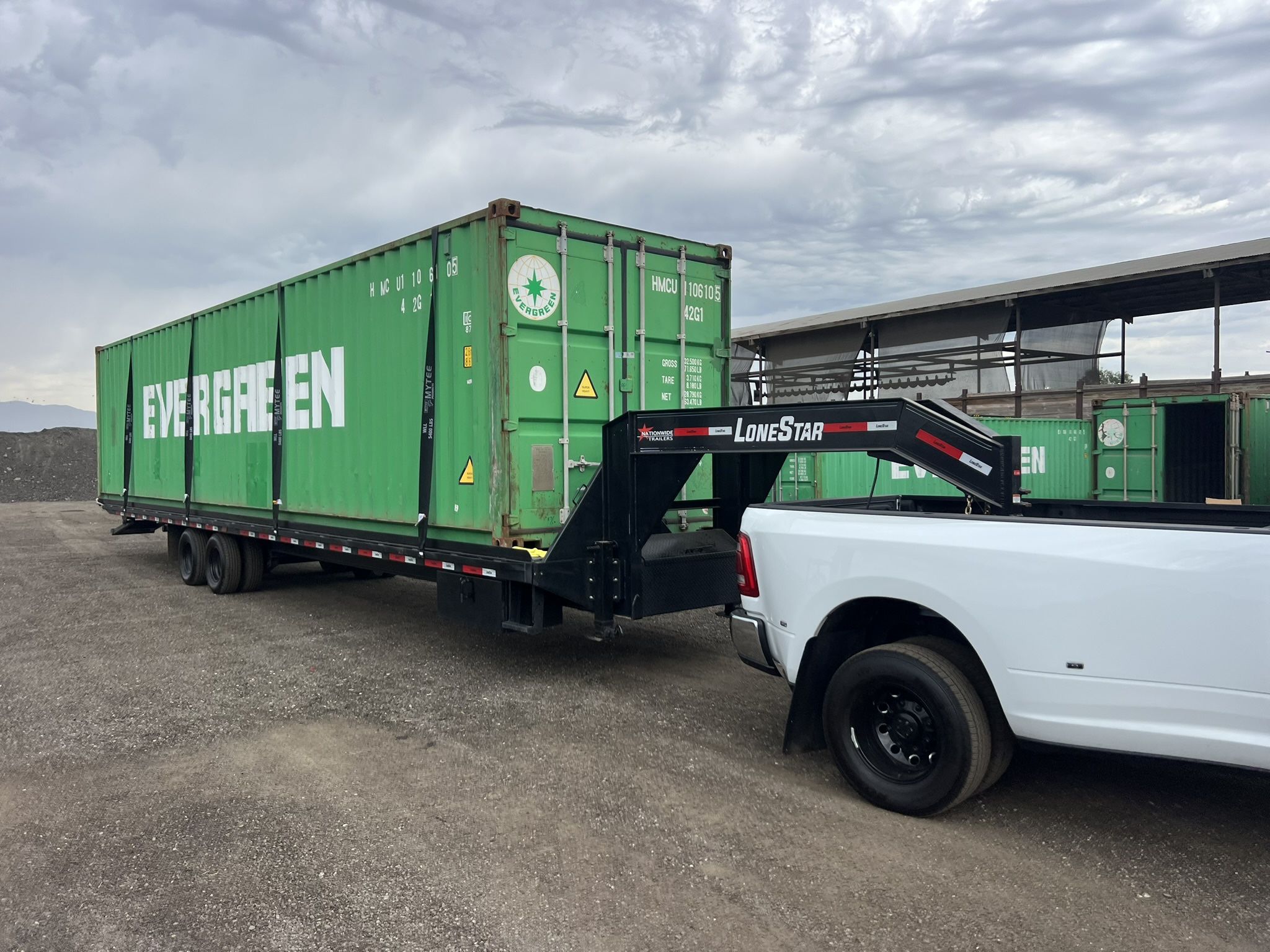 40 FOOT USED STD CARGO SHIPPING CONTAINER
