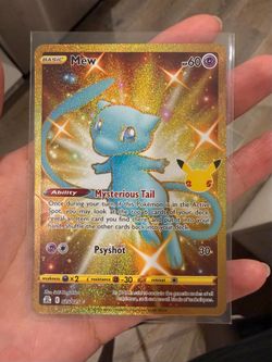 Mew (secret) Pokemon card