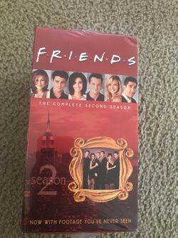 VHS second season of friends brand new $5