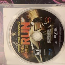PS3 Need For Speed The Run
