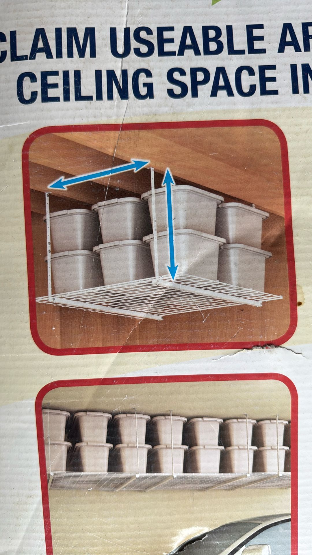 Ceiling Storage Rack
