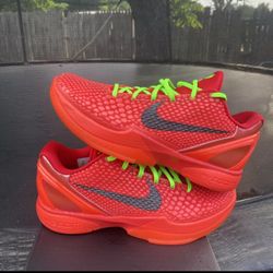 Kobe 6 Reverse Grinch Size 9