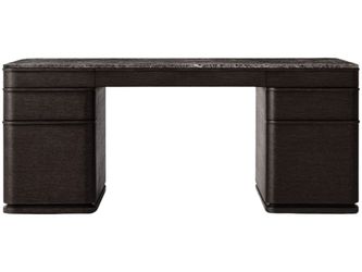 RESTORATION HARDWARE Ligne Black Emperador Desk