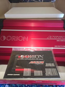 Orion Hcca Amp