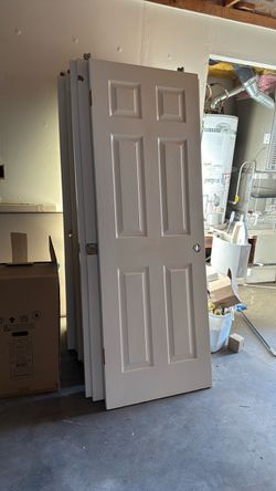 6 panels interior doors used in really good condition