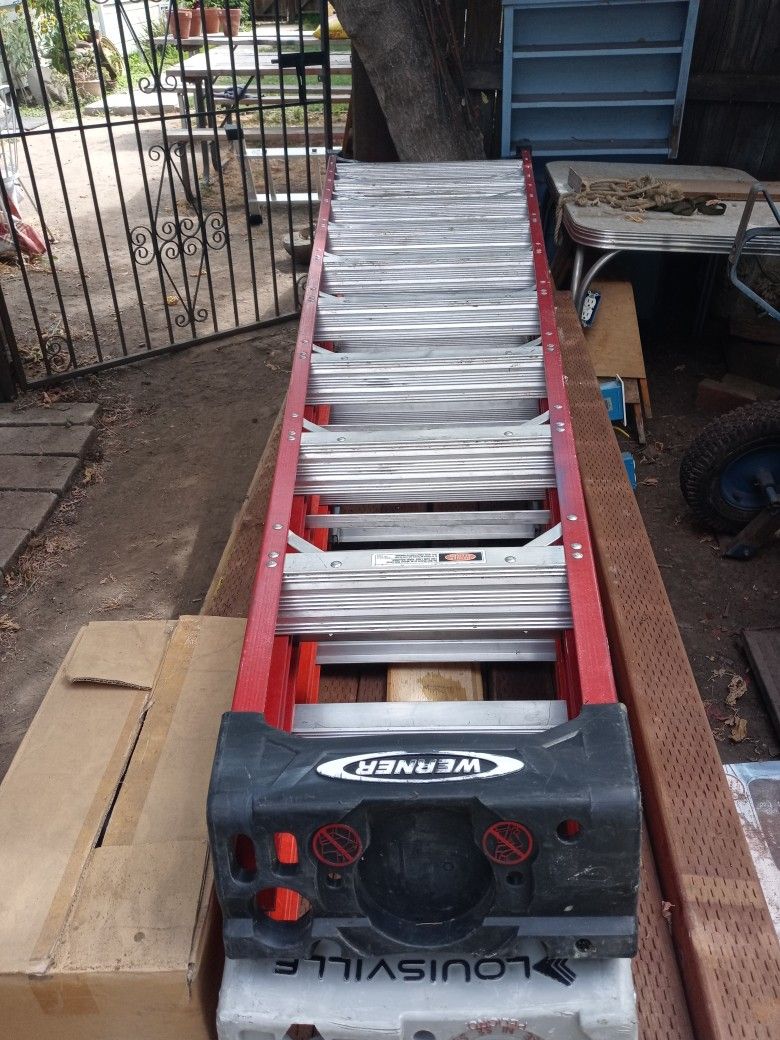 10ft Werner Step Ladder Good Cond