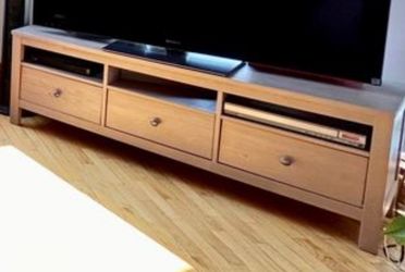 IKEA Hemnes TV Stand (and Matching Coffee Table Available) (Gray Brown)