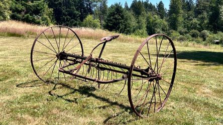 Rustic Hay Rake