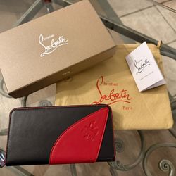 Red Bottom Wallet