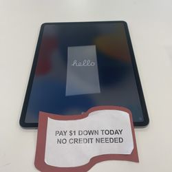 Ipad Pro 12.9in 4th Gen -90 Day Warranty-$1 DOWN-NO Credit Needed