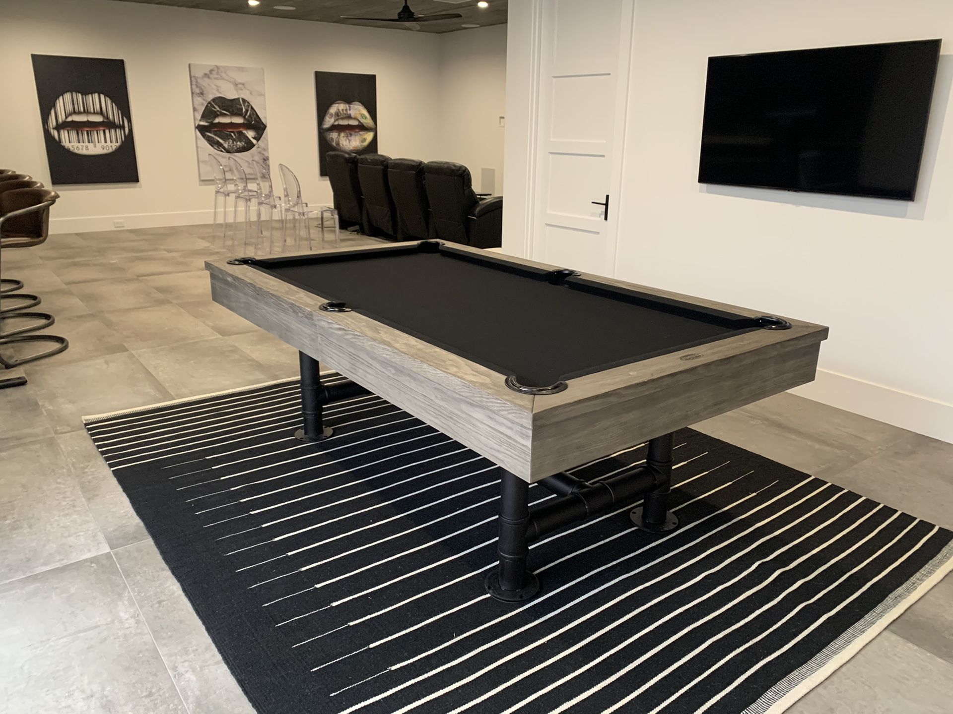 7 foot pool table / dining table combo includes delivery installation ...