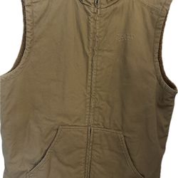 Red Head Lined Vest Size L