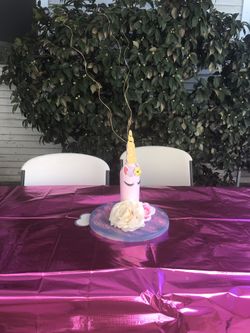 Unicorn centerpieces and more