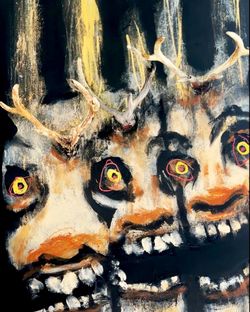 3  GUYS  4 EYES  Painting