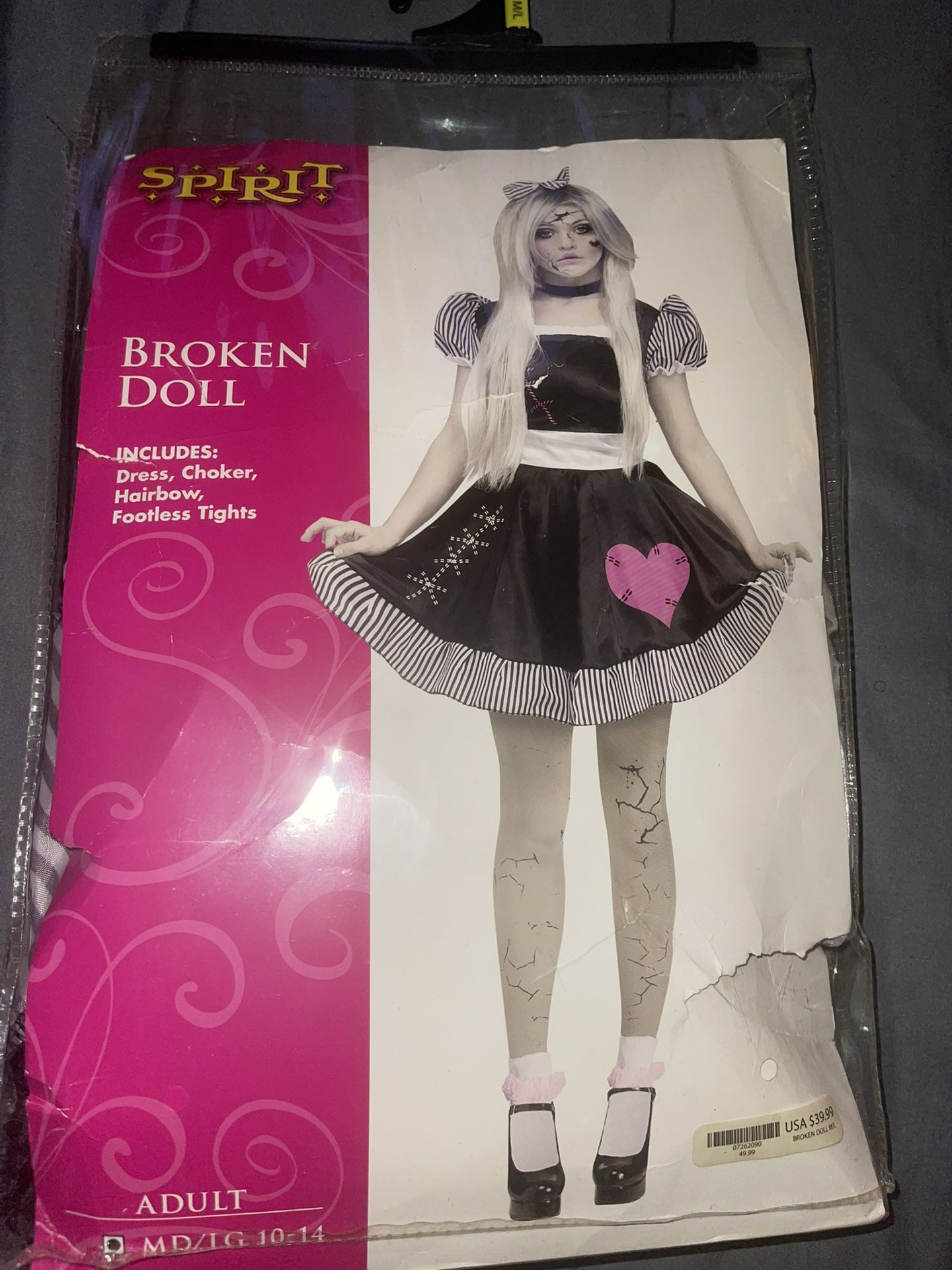 Broken Doll Adult Costume