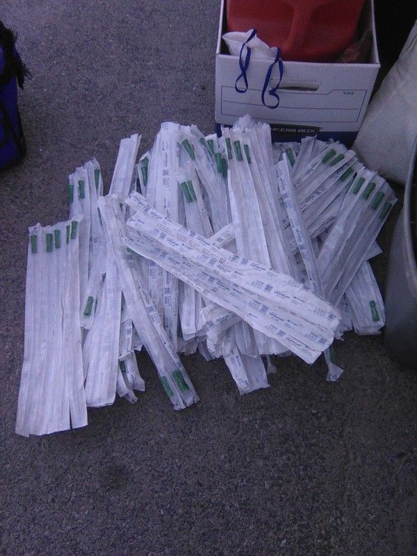 ~300 MALE CATHETERS~16"~GREEN TIP~EXP DATE OCTOBER 2024~