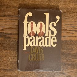 *FIRST EDITION ‘Fools Parade’ by Davis Grubb*