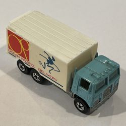 1990 Hot Wheels Hiway Hauler Ocean Pacific Delivery Truck Loose