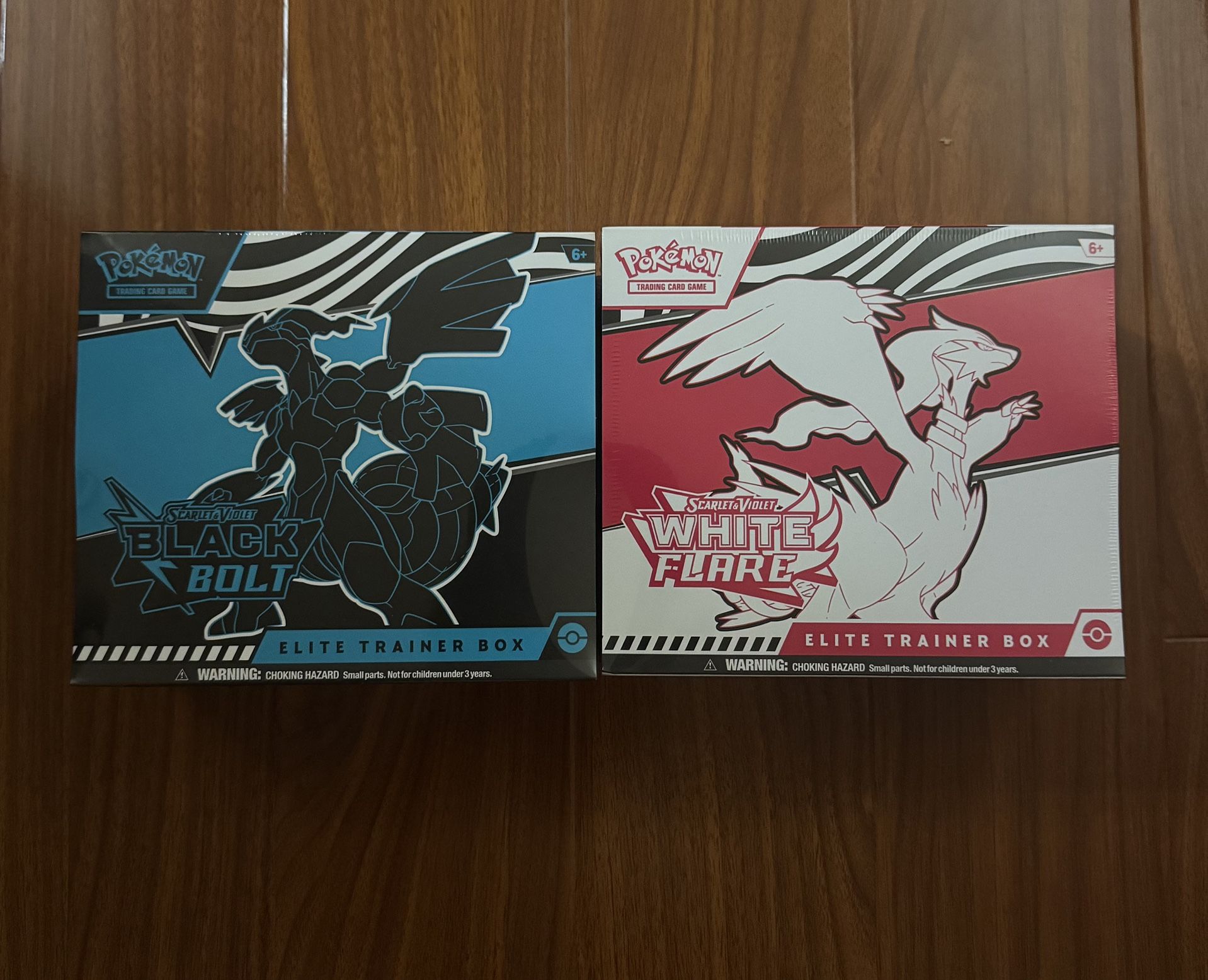 Black Bolt And White Flare Elite Trainer Boxes