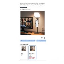 Brand new Video Conference Lighting for Zoom