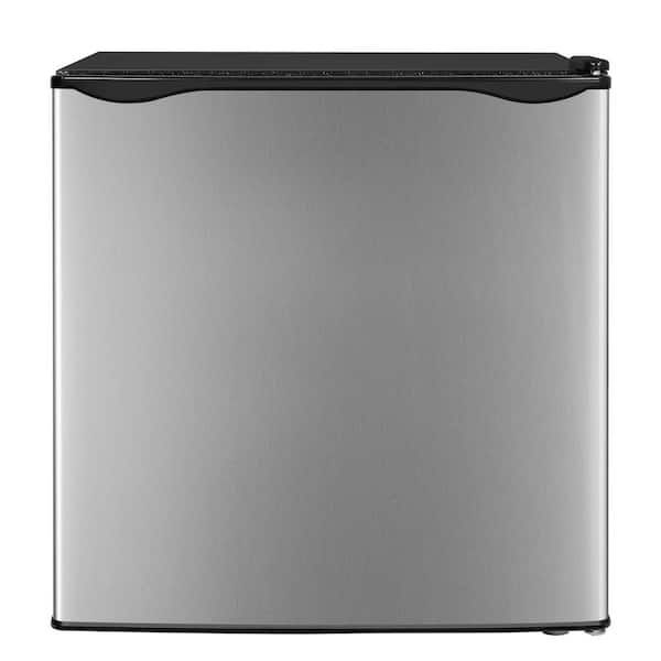 E-Be the first to ask a question for JEREMY CASS 18.54 in. 1.84 cu. ft. Compact Mini Refrigerator in Stainless Steel
