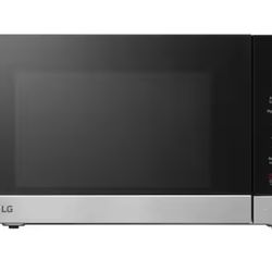 LG NeoChef 0.9 cu. ft. 1000-Watt Countertop Microwave in Stainless Steel ( missing tray )