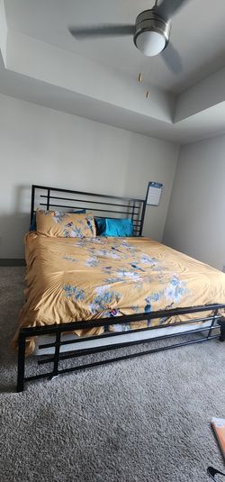 King Metal Bed