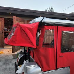 Golf Cart Doors And Club Cover