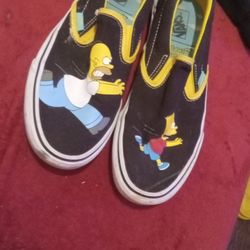Bart Simpson Vans Shoes