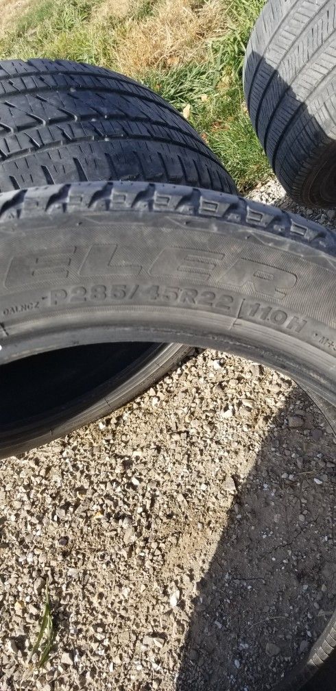 285 /45/ 22 Tires