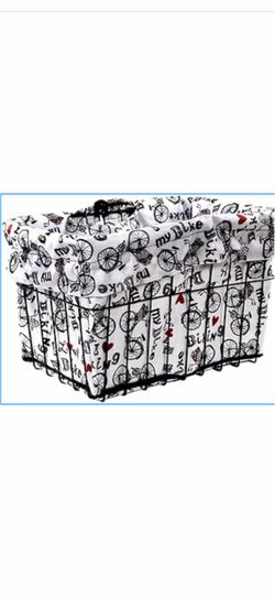 Bag, convertible for bicycle basket