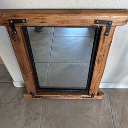 Solid Wood Mirror