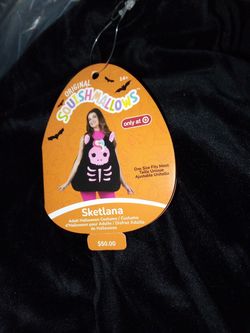 Squishmallows Sketlana Adult Halloween Costume