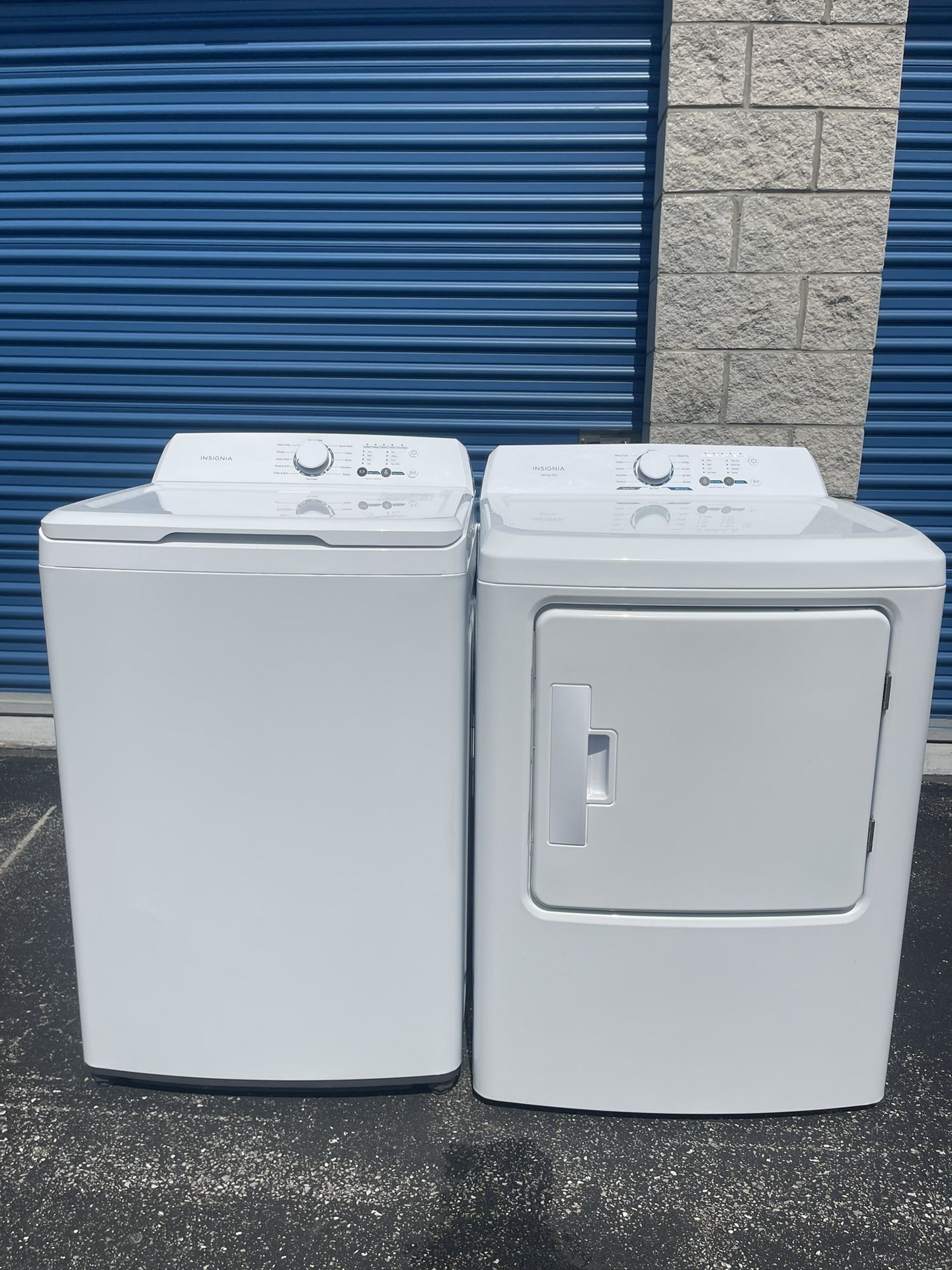 Insignia Washer And Dryer Set Still 8 Months Old