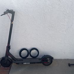 M1 black electric scooter
