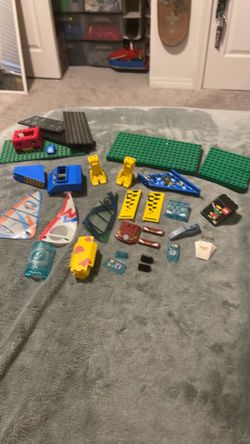 Lego printed and sticker pieces