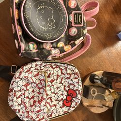 $25 For Both Hello Kitty Backpacks 