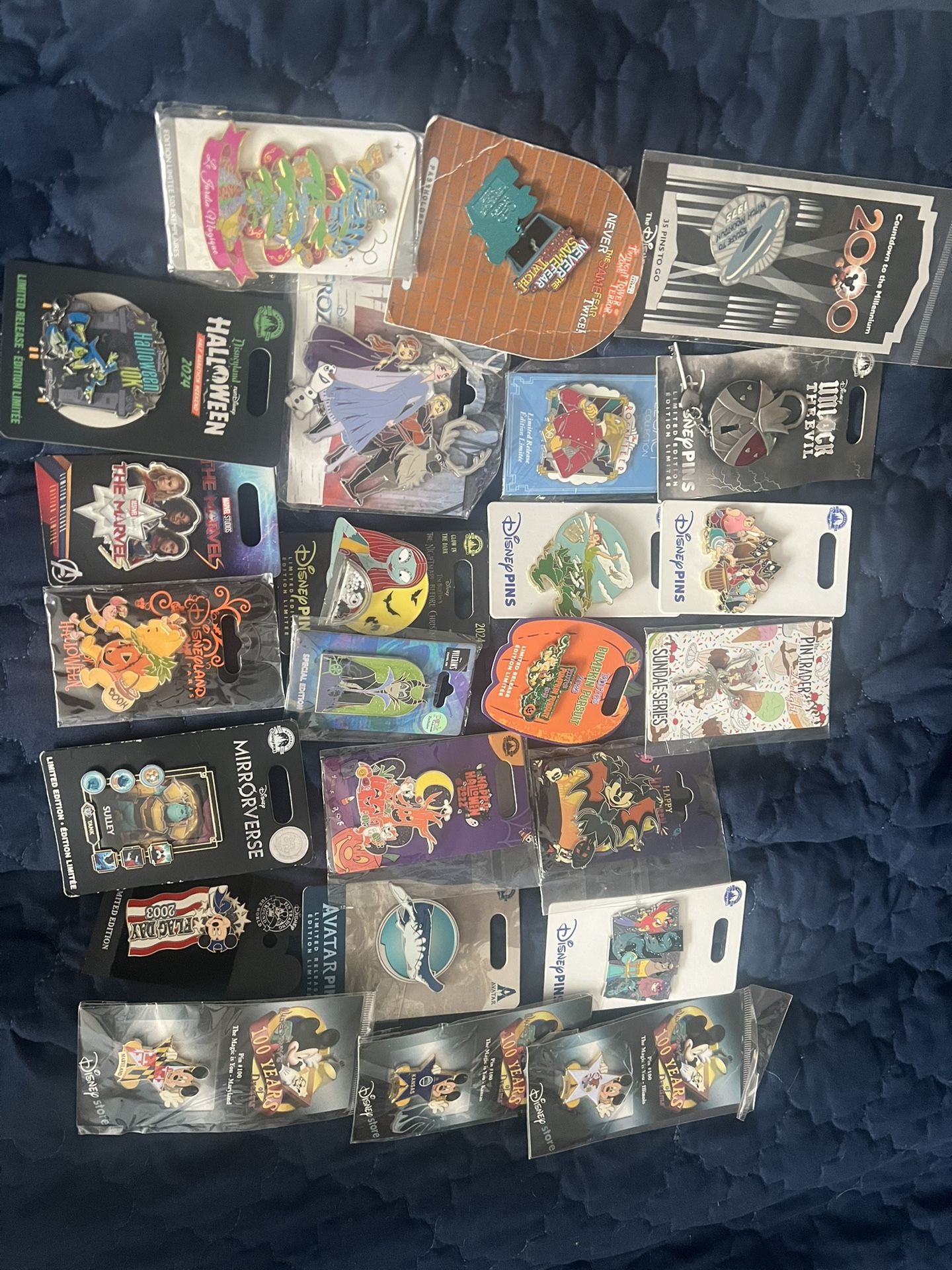 Disney Pin Bundle 