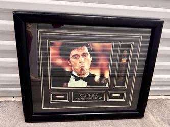 Scarface "You Need People Like Me" Framed Display Collectible
