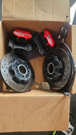 Wilwood rear bigger brakes upgrade
