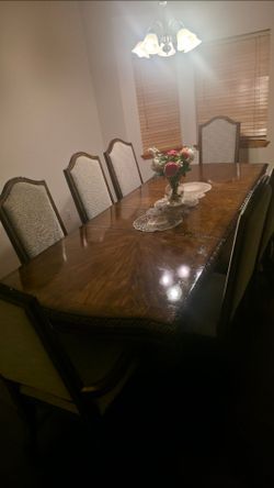table  with chairs