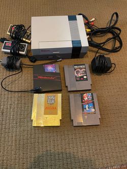 Original Nintendo with games
