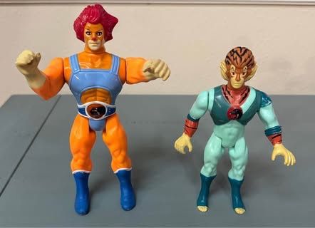 Vintage Thundercats Figures Lion-o and Tygra $20 for Both