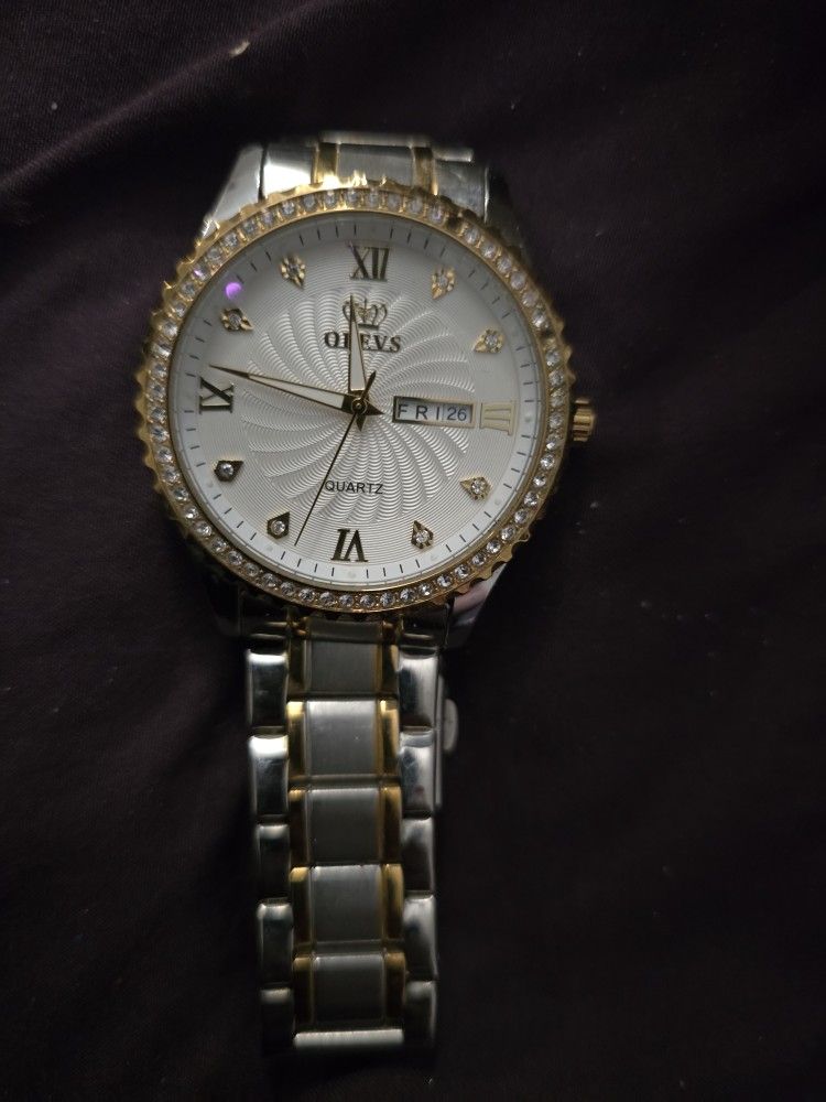 OLEVS Mens Quartz Watch