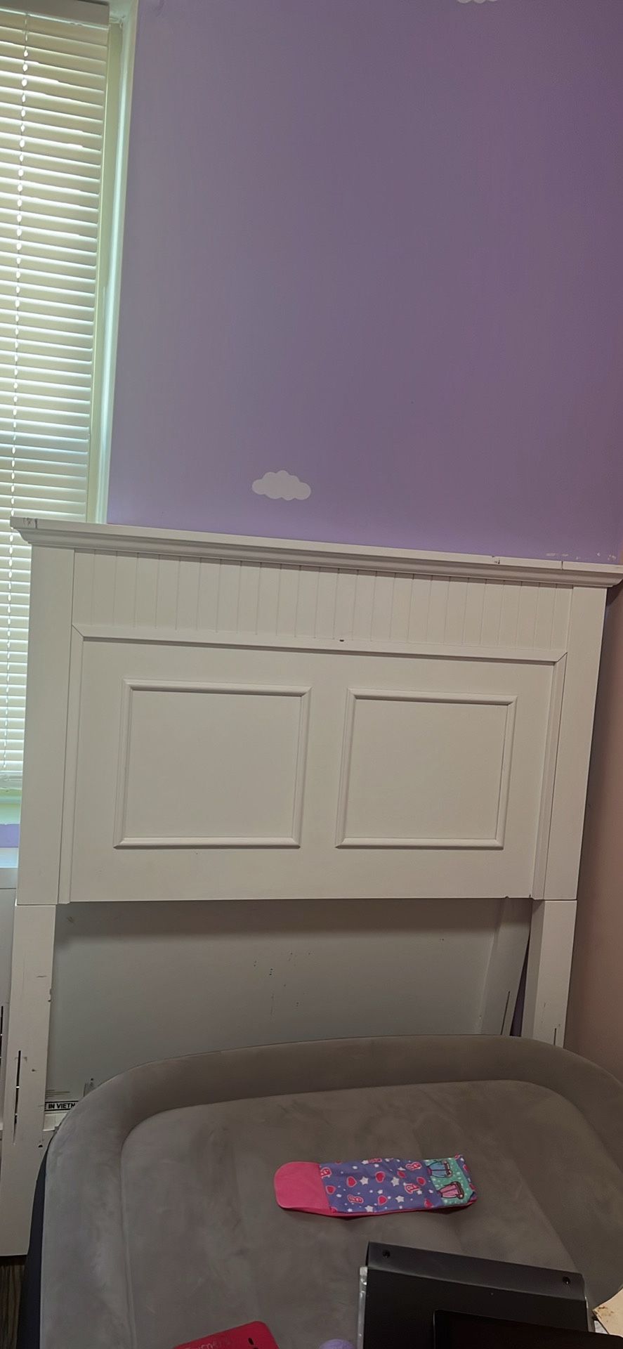 Child Bedroom Bookcase Headboard Footboard Set